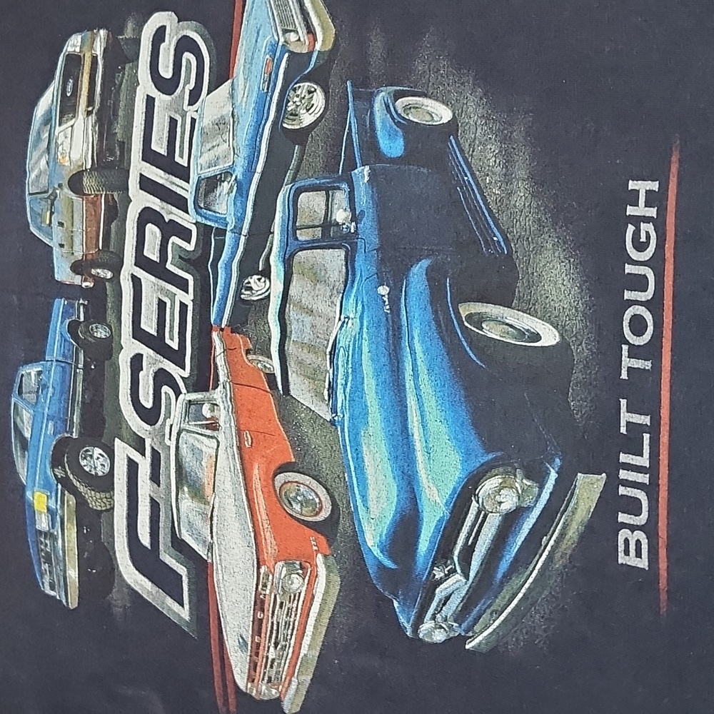 BUILT TOUGH FORD F-SERIES GENERATIONS GRAPHIC CREW-NECK TEE-SHIRT PRICE FIRM